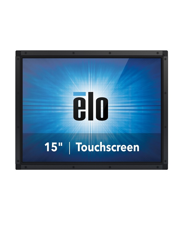 Elo Touch Solutions 1590L Rev B LED-Monitor 38,1 cm 15" offener Rahmen Touchscreen 1024 x 768 250 cd/m 700:1 16 ms HDMI VGA DisplayPort Schwarz