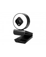 LogiLink LL1 Stream Webcam Farbe 2 MP 1920 x 1080 1080/30p 720/30p feste Brennweite Audio USB MJPEG YUV2 (UA0384)