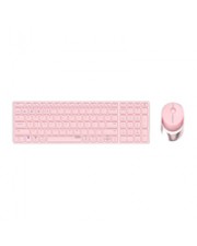 Rapoo Kabelloses Multi-Mode-Deskset 9750M Pink QWERTZ (00215376)