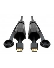 Eaton TRIPPLITE High-Speed HDMI Cable M/M 4K 60Hz HDR Industrial IP68 Hooded Connectors Kabel Digital/Display/Video 3,05 m (P569-010-IND2)