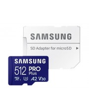 Samsung PRO Plus 512 GB microSD UHS-I U3 Full HD 4K UHD 180MB/s Read 130MB/s Write Memory Micro SD (MB-MD512SA/EU)