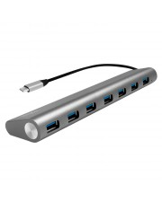 LogiLink USB-C 3.1 Hub 7-Ports Aluminiumgehhuse 7-Port 3.0 (UA0310)
