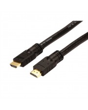 ROLINE HDMI mit Ethernetkabel M bis M 10 m abgeschirmt Schwarz geformt 4K Untersttzung aktiv (14.01.3451)
