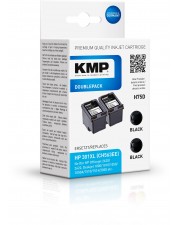 KMP Compatible Schwarz HP 2 Stcke CH563EE Ersetzen 301XL Doublepack H75D Schwarz/Schwarz (1719,4021)