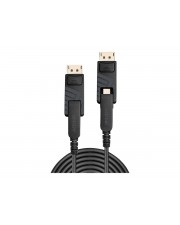 Lindy DisplayPort-Kabelsatz Mini DisplayPort M bis M 1.4 20 m 8K Untersttzung Schwarz (38481)