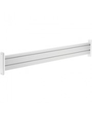 InLine Slatwall Panel Aluminium fr Tischhalterung 1m Kunststoff (23181A)