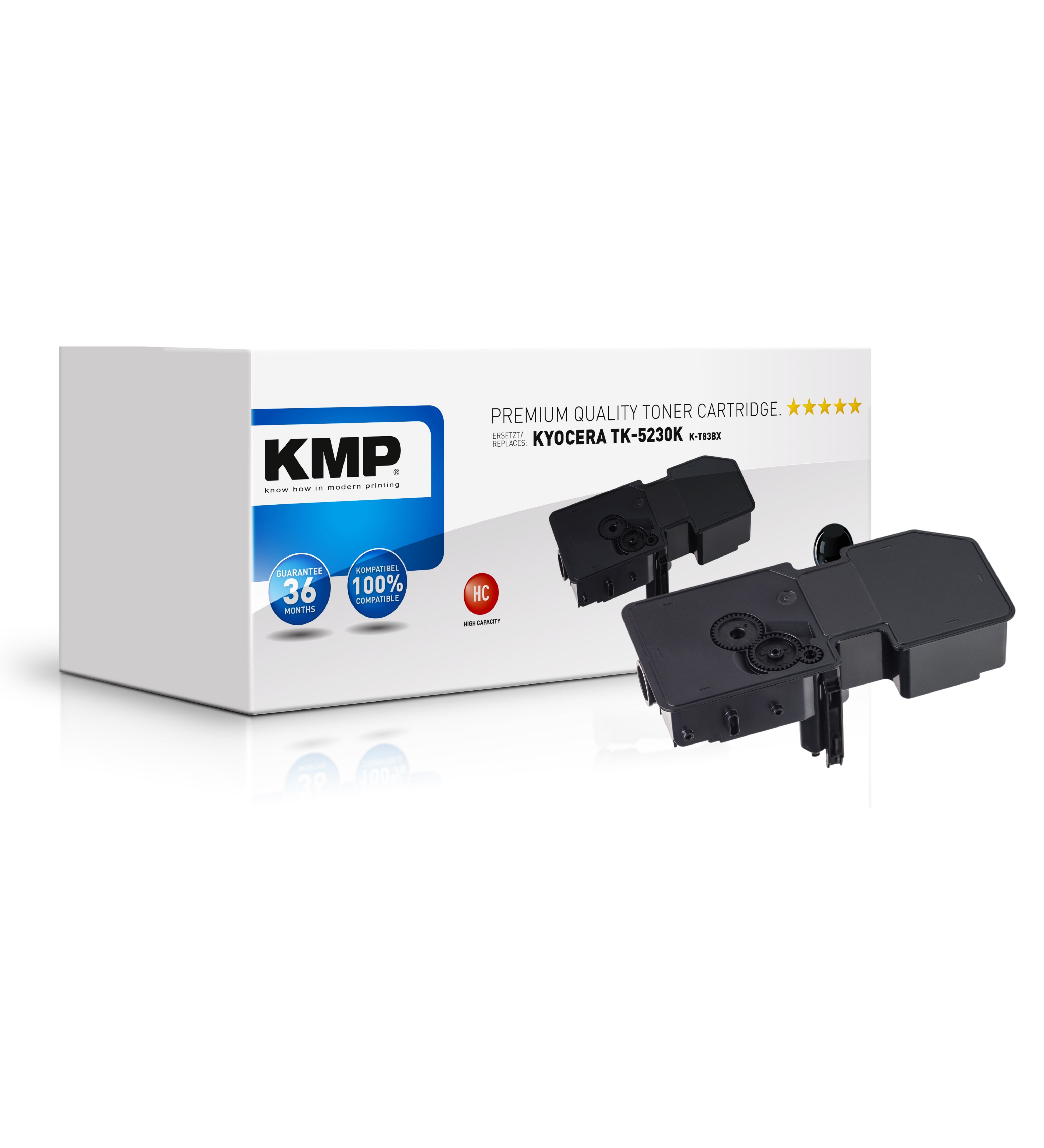 KMP Toner Kyocera TK5230K comp. black K-T83BX Kompatibel Tonereinheit Schwarz (2911,3000)