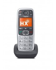 Gigaset E560HX Telefon Schnurloses Erweiterungshandgert Mobilteil DECTGAP Platin (S30852-H2766-B101)