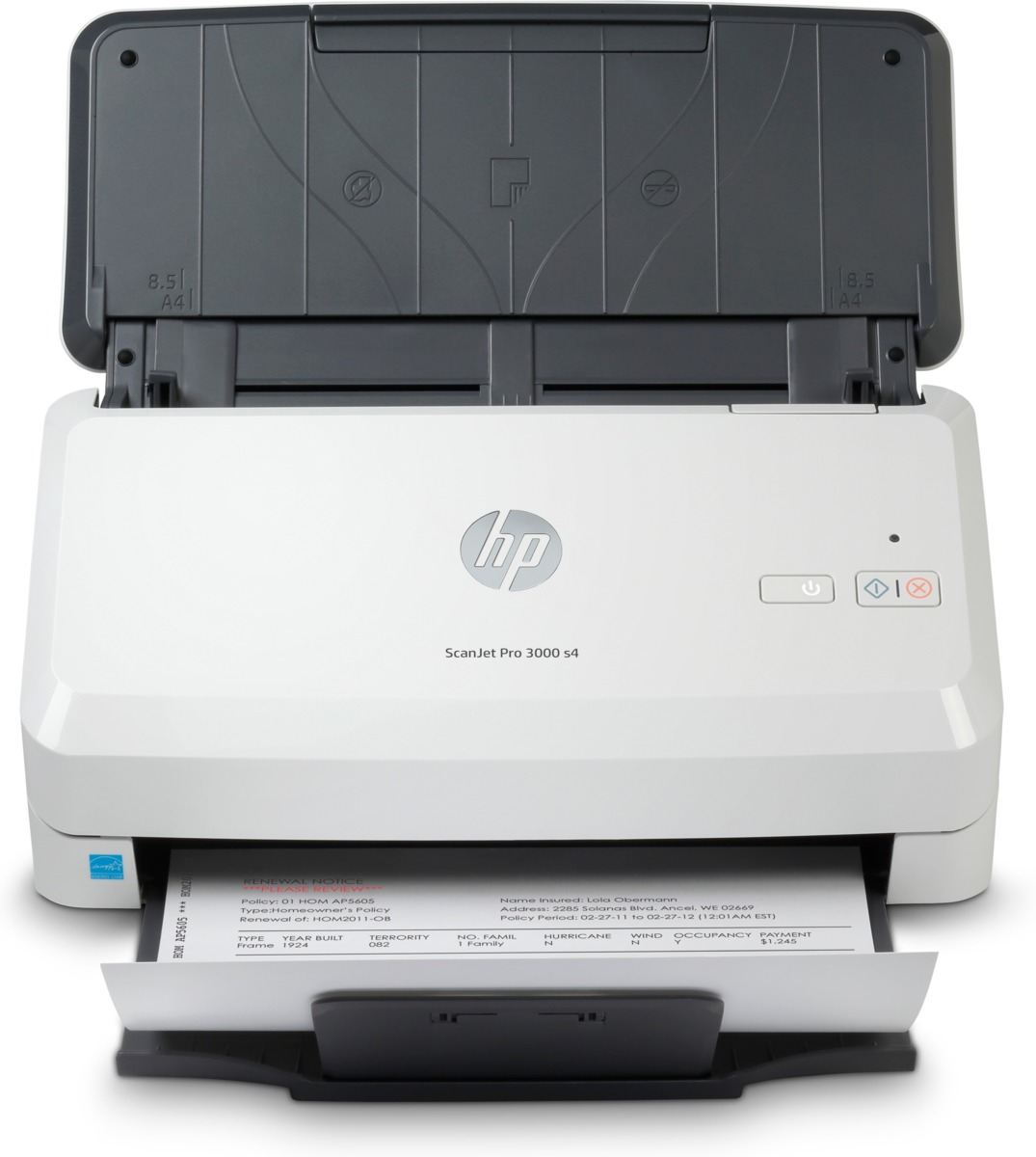HP Scanjet Pro 3000 s4 Sheet-feed - Dokumentenscanner - Desktop-Gert - USB 3.0 (6FW07A#B19)