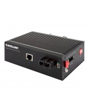 Intellinet Industrie Gigabit Medienkonverter SC 20km IP40 Converter 1 Gbps (508346)