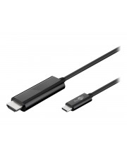 Wentronic Goobay USB-C auf HDMI Adapterkabel Digital/Daten Digital/Display/Video