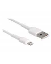 Delock USB Ladekabel fr iPhone iPad iPod wei 30 cm Digital/Daten 0,3 m