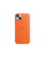 Apple Hintere Abdeckung fr Mobiltelefon kompatibel mit MagSafe Leder orange iPhone 14 Plus (MPPF3ZM/A)