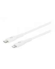 Manhattan USB-C auf Lightn. Apple Sync-/Ladekabel 2 m wei Digital/Daten (394529)