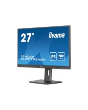 iiyama ProLite LED-Monitor 68,6 cm 27" 1920 x 1080 Full HD 1080p @ 75 Hz IPS 250 cd/m 1000:1 4 ms HDMI DisplayPort USB-C Lautsprecher mattschwarz (XUB2792HSN-B5)