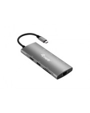 Equip Dock USB-C->HDMI Gigabit LAN USB3.0.100WPD SD/TF 0.25m (133490)