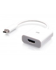 C2G USB-C to 4k60Hz HDMI Adapter White Digital/Daten Digital/Display/Video (C2G26936)