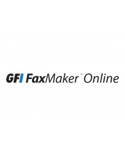 GFI FAXmaker Online fax services Abonnement-Lizenz 1 Jahr 6.000 Faxseiten eingehend/abgehend LOKAL Win (FMO-SS500-OFS-1Y)