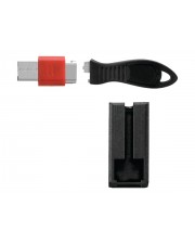 Kensington USB Port Lock with Cable Guard Square USB-Portblocker Silber