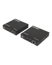 Intellinet 4K HDMI HDBaseT over Ethernet ExtenderKit Signalverlaengerung 4K30Hz bis 70m Schwarz (207973)