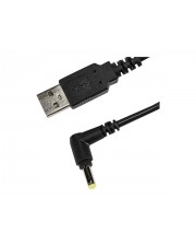 Socket Mobile USB to DC Plug Charging Cable USB-Ladeadapter Gleichstromstecker M gewinkelt bis M 1.5 m