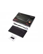 Perixx DE Mini PS/2-Tastatur schwarz Tastatur PS/2 Deutschland