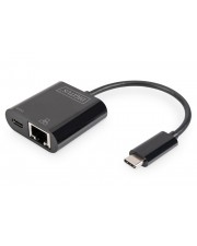 DIGITUS USB Type-C Gigabit Ethernet Adapter mit Power Delivery Untersttzung (DN-3027)