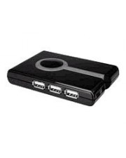 VALUE 25-in-1 Card Reader + 3-Port Hub USB 2.0 Kartenleser CF I II MS PRO Microdrive MMC SD SM Duo miniSD