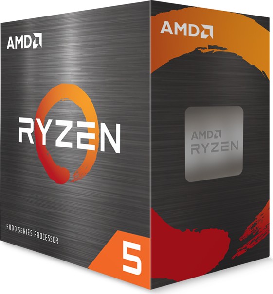 AMD RYZEN 5 5600X CPU Prozessor 4.60GHZ 6 CORE Sockel AM4 35MB 65W PIB (100-100000065BOX)