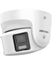 Hikvision DS-2CD2387G2P-LSU/SL(4mm)(C) Turret berwachungskamera mit 8 Megapixel, bis zu 40m Beleuchtung ColorVu Kamera mit Farbiger Bildgebund bei Nacht durch Weilicht