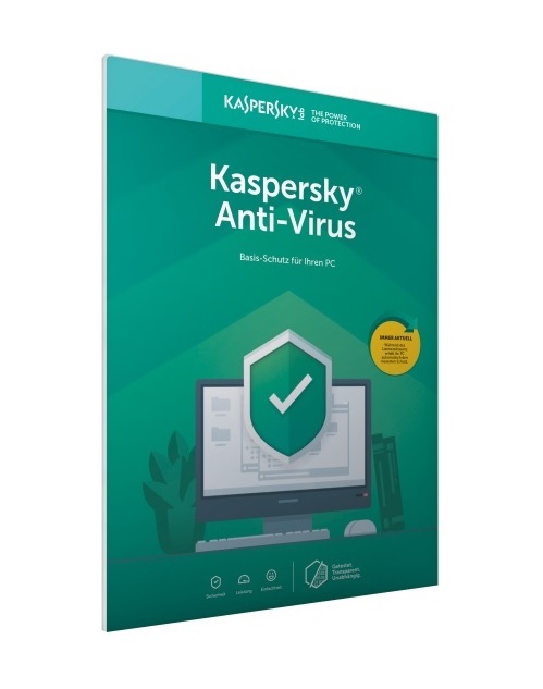 1 Jahr Renewal für Kaspersky Anti-Virus 2021 1 PC Download Win, Deutsch