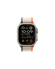 Apple Watch Ultra 2 Titanium Cellular 49mm Trail Loop Orange/Beige M/L