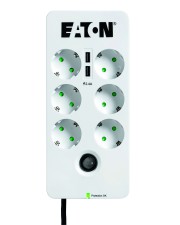 Eaton Protection Box 6 USB DIN berspannungsschutz AC 220-250 V 2500 Watt Ausgangsanschlsse: 6 wei (PB6UD)