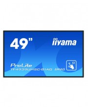 iiyama ProLite TF4939UHSC-B1AG 123 cm (49") Diagonalklasse LCD-Display mit LED-Hintergrundbeleuchtung interaktive Digital Signage mit Touchscreen (Multi-Touch) 4K UHD (2160p) 3840 x 2160 mattschwarz (TF4939UHSC-B1AG)