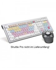 Logickeyboard Avid Pro Tools Tastatur USB verkabelt 1.5 m PC/Slim (LKB-PT-AJPU-DE)